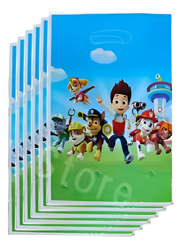 Set Patrulla Canina Cumpleaños Paw Patrol 20 Niños (91pcs)