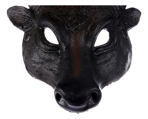 Máscara De Cabeza De Toro De Búfalo Realista 3d De Espuma Si