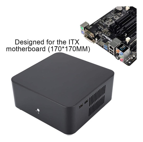 Mini-itx Pc Gaming Case-l80 Mini-itx Computer Case, Aluminio