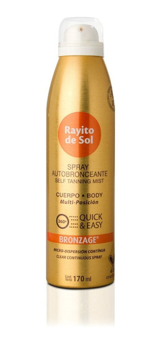 Rayito De Sol Aerosol Autobronceante Bronzage X 170ml