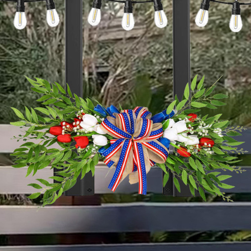 De Flores Para Porta Do Dia Da Independência, Simulação