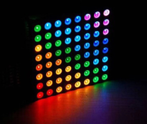 Imagen 3 de 3 de Matriz Led Ws2812b 8x8 5050 5v Rgb