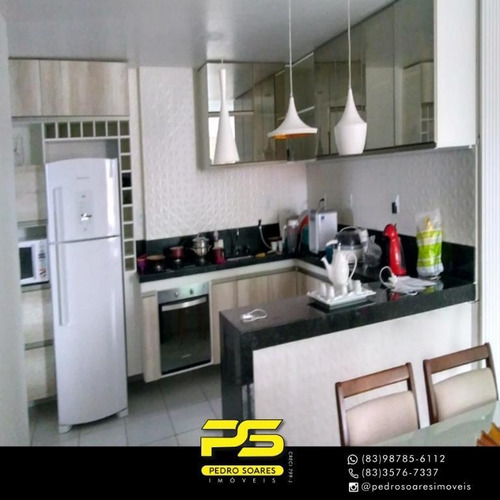 Apartamento Com 3 Dormitórios À Venda, 87 M² Por R$ 350.000 - Aeroclube - João Pessoa/pb - Ap3536