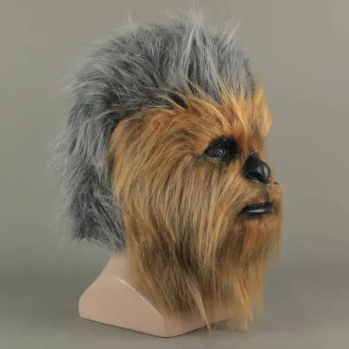 Máscara De Chewbacca Para Cosplay, Mascarillas Para La Cabez