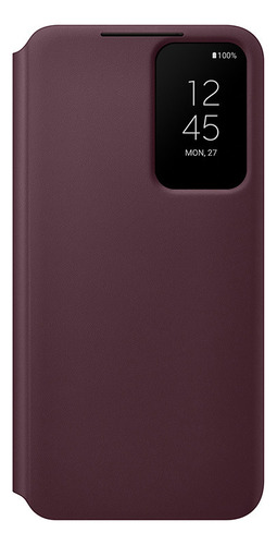 Para Samsung S22ultra Chip Phone Case Smart Window Cover