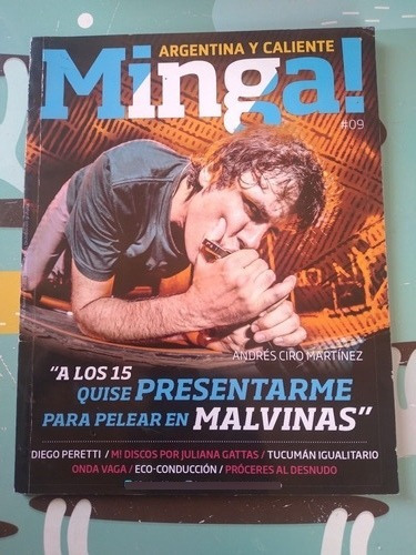 Revista Minga Ciro Martínez Diego  Peretti 2013 N9