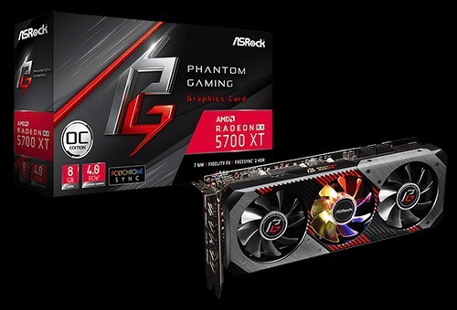 Imagem 1 de 7 de Rx 5700 Xt Phantom Gaming D 8gb