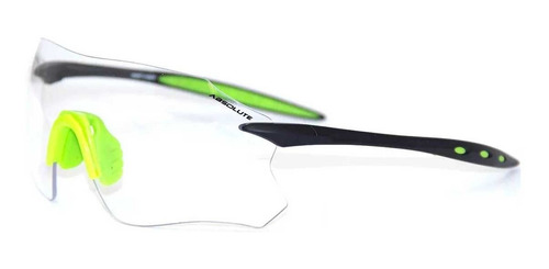 Imagem 1 de 4 de Oculos Absolute Prime Sl Preto E Verde Neon Lente Transparen