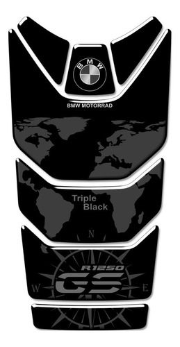 Protector De Tanque Para Bmw Gs R1250 Tripleblack Designpro