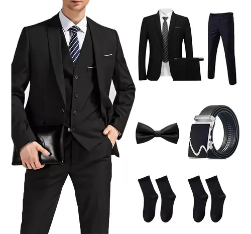 Traje 3 Piezas Caballero MercadoLibre