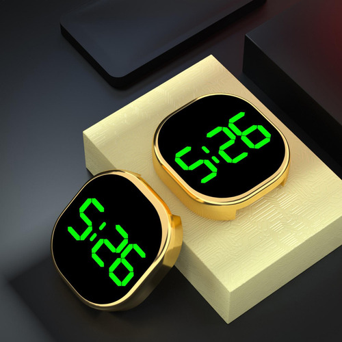 Reloj Adhesivo Para Salpicadero De Coche Reloj Digital Para