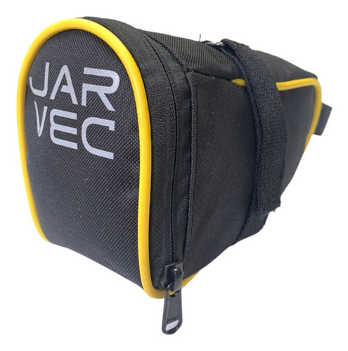 Bolso Bajo Asiento Jar Vec Saddle Bag Bicicleta Color Negro Y Amarillo