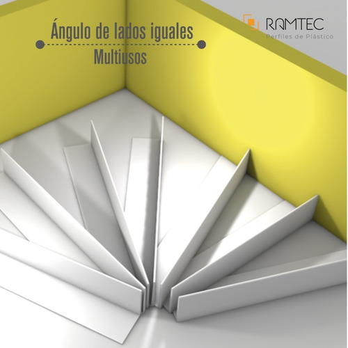 Perfil Ángulo De Lados Iguales 1 Pulgada (6 Pzas 1.5mts)