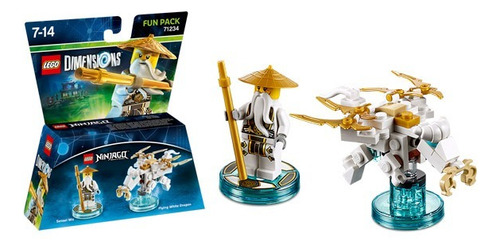 Lego Dimensions Sensei Wu Fun Pack 71234