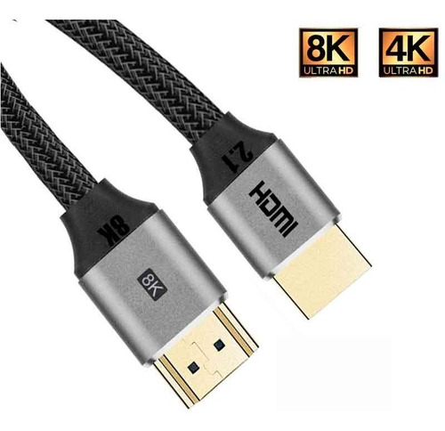 Cable Hdmi 2.1 8k 60hz - 4k 120hz 1.5m Ps5, Ps4, Xbox - Jaso