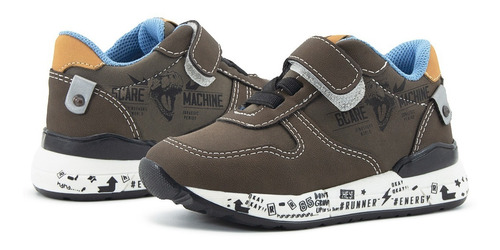 Tenis Casual Para Niño Roddyck Ligero Antiderrapante 18-21.5