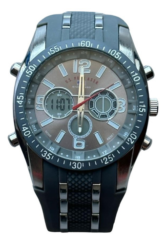 Reloj Polo Assn Sport Modelo Us9281 Gris