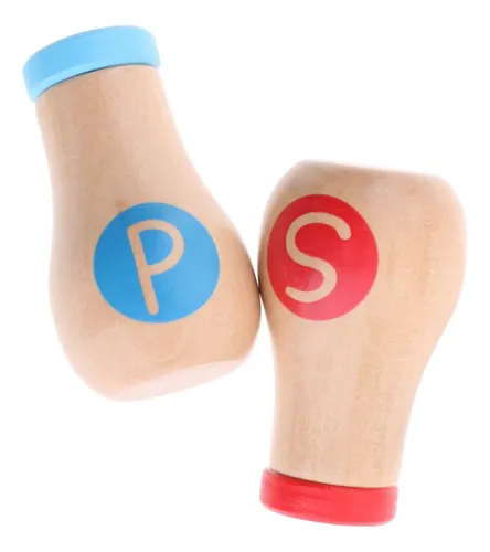 2 X 5 Lot Pretend Play Fake Food Wooden Play Salt Powder Jar