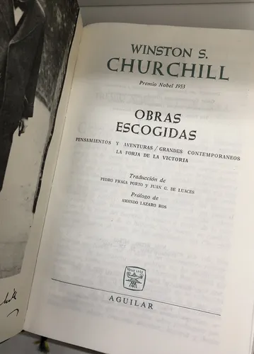 Obras Escogidas - Winston Churchill - Aguilar (Usado)