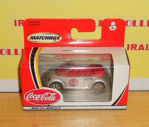 Hot Wheels Matchbox Coca Cola 2002 Volkswagen Beetle 1:64