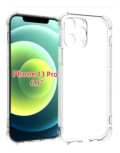Protector Case Funda Silicona Reforzada Para iPhone 13 Pro