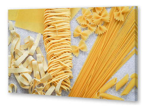 Cuadro 16x24cm Pastas Secas Frescas Gourmet Cocina Chef P2