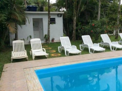 Chácara Com Piscina E Pés De Frutas Em Ana Dias - 7123 Npc