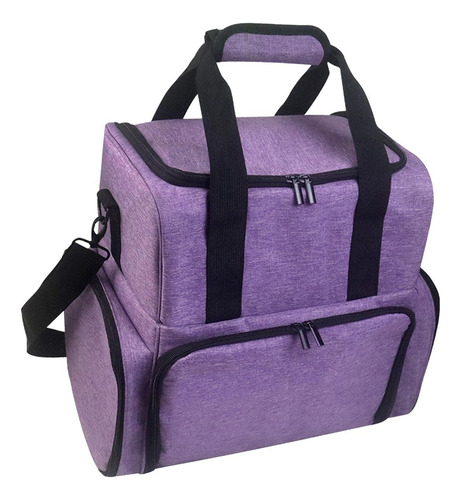 Bolsa De Almacenamiento De Esmalte De Uñas De Doble Capa
