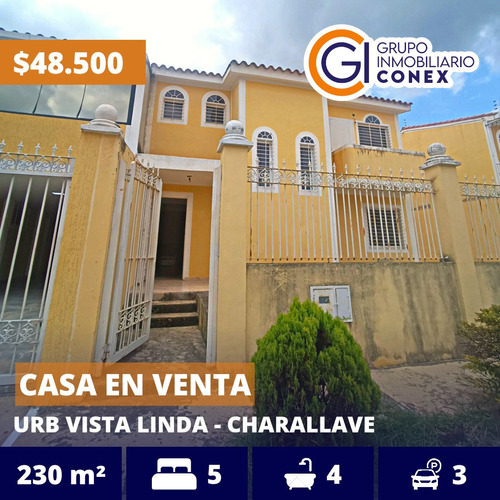 Se Vende Casa 230m2 5h/4b/3p Vista Linda Charallave 1974