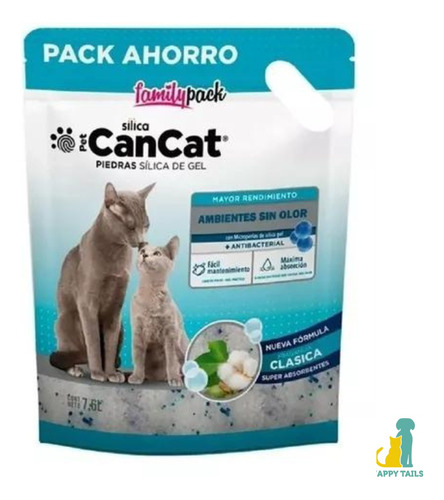 Silica Cancat Family Pack X 7,6 Lts. - Happy Tails