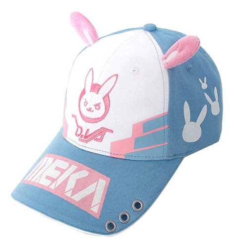 Jockey D.va Gorro  Overwatch Anillos De Metal Calidad