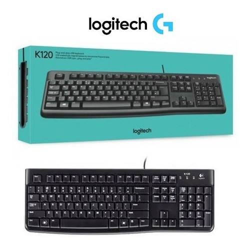 Teclado Logitec K120 Usb Español 920-004422