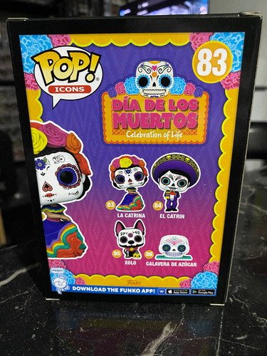 Funko Pop 83 Dia De Los Muertos La Catrina Nuevo Original