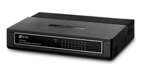 Switch 16 Puertos Rj45 10/100mbps Tp Link Tl-sf1016d