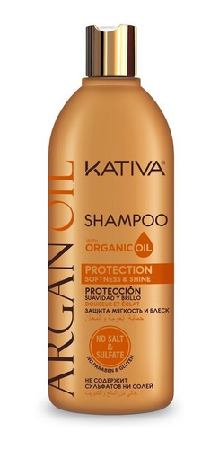 Kativa Shampoo Argan Oil 500 Ml 