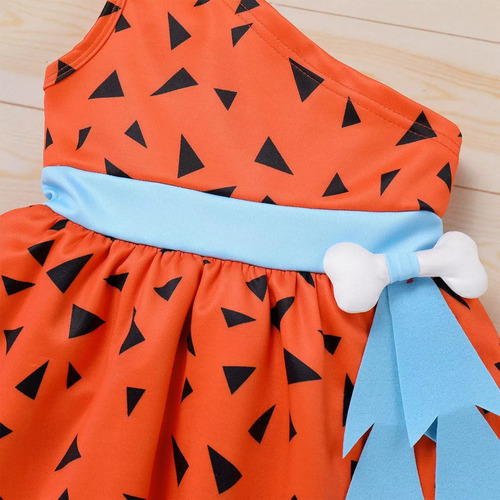 Disfraz De Picapiedra Para Bebés Y Niñas, Cuevas, Cosplay De