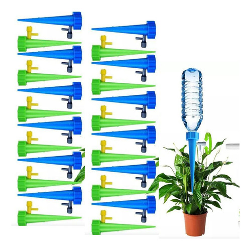 A Kit De 40 Unidades, Irrigador, Gotero, Botella, Planta