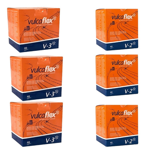 Remendo Conserto Reparo Pneu A Frio 3 Cx V-2 3 Cx V-3