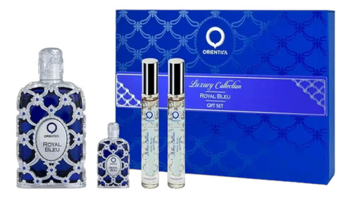 Set Perfume Orientica Royal Bleu 4 Piezas
