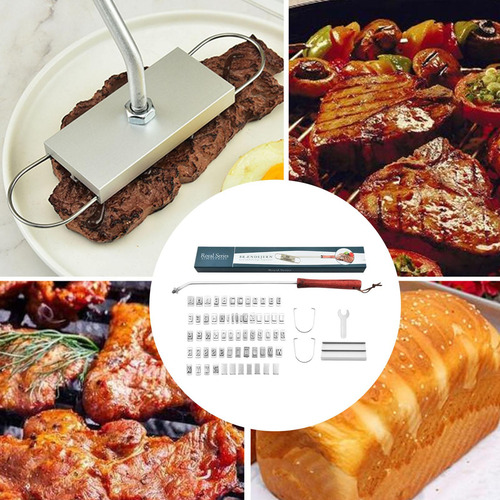 Barbacoa Personalizada Carne Branding Hierro Desmontable Diy