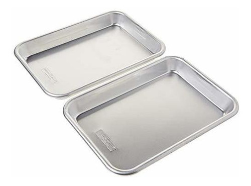 Juego De 2 Bandejas Para Servir Hamburguesas Nordic Ware, Al