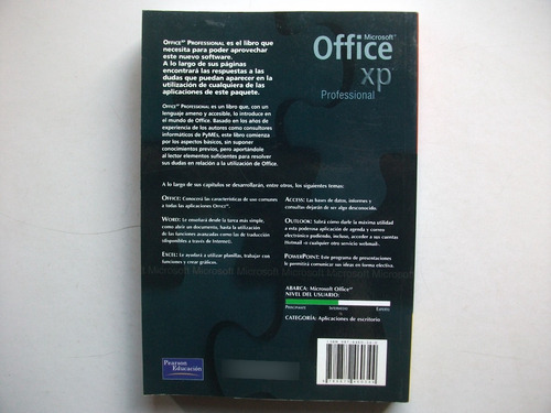 Microsoft Office Xp Professional - Pazos / García Fronti (Usado)