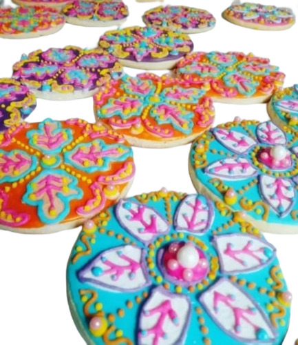 Galletitas Decoradas Mandala X Docena