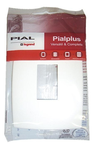 Placa Pial Plus 4x2 (1modulo Vertical)  618501