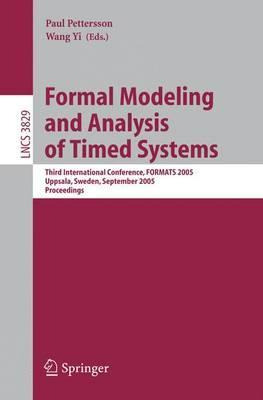 Libro Formal Modeling And Analysis Of Timed Systems : Thi...