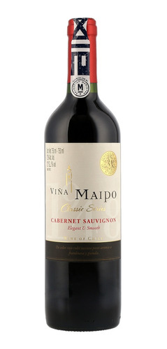 Vino Tinto Viña Maipo Cabernet Sauvignon 750ml