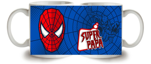 Taza Día Del Padre Diseño De Spiderman 