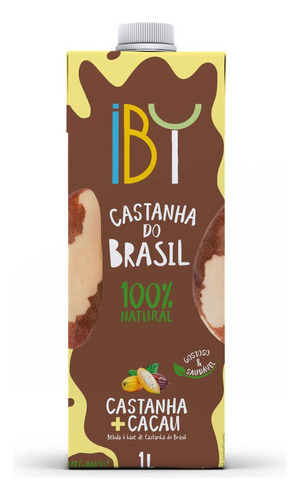 Bebida Vegetal Castanha Do Brasil E Cacau 1l Iby Foods