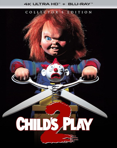 4k Uhd + Blu-ray Child´s Play 2 / Chucky 2 Subtitulos Ingles