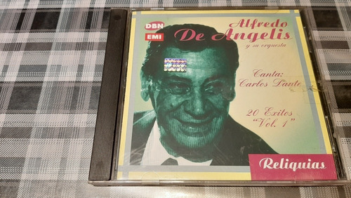 Alfredo De Angelis - 20 Éxitos Vol 1. Cd Emi Reliquias Tango